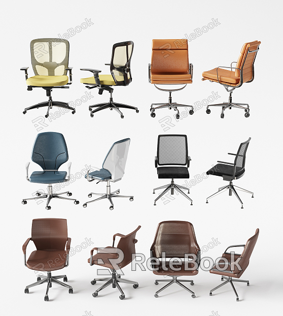 Modern Office Chair Office Chair Staff Chair Conference Chair Boss Chair Combination model