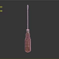 Professional Screwdriver Tool With Ergonomic Wooden Handle And Metal Shaft