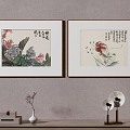 New Chinese Decorative Painting 3d model