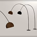 Floor lamp combination 3d model