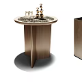 Modern Stylish Side Tables With Various Geometric Bases And Decor Accents