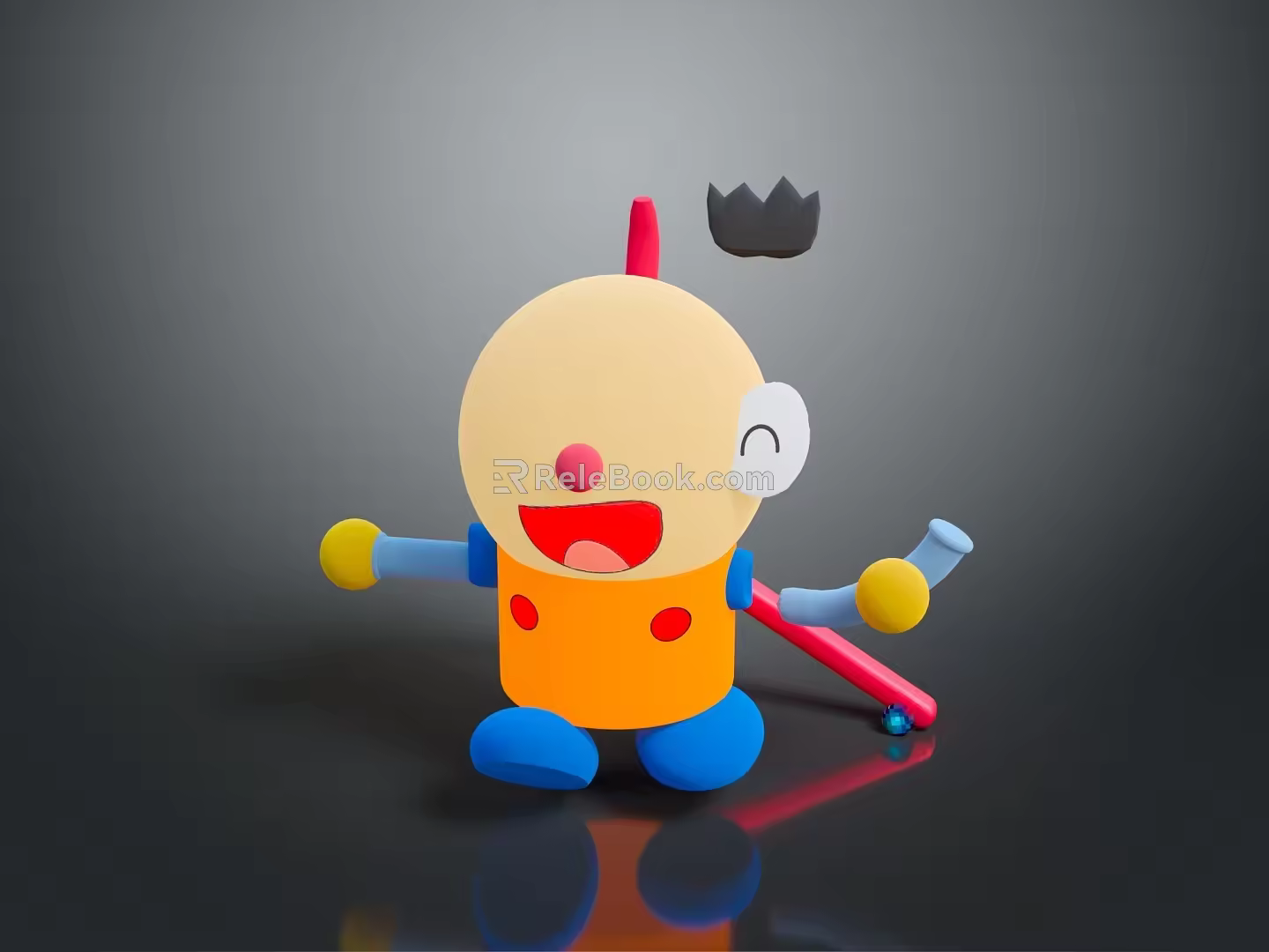 Puppet puppet wooden figure game character game character realistic character 3d model