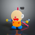 Puppet puppet wooden figure game character game character realistic character 3d model