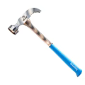 Industrial Equipment 2lb Hammer With Blue Handle And Silver Metal Head