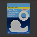 Practical Household Tape Dispenser With White Tape Roll And Blue Packaging