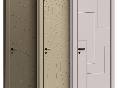 Stella single door bedroom door model