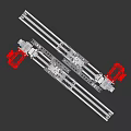 Industrial Linear Motion Guide Rail Systems With Precision Motors And Sliders
