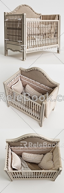 Crib 3d model