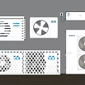 Modern Air Conditioner Vents With Grille Design For Wall And Floor Mounting