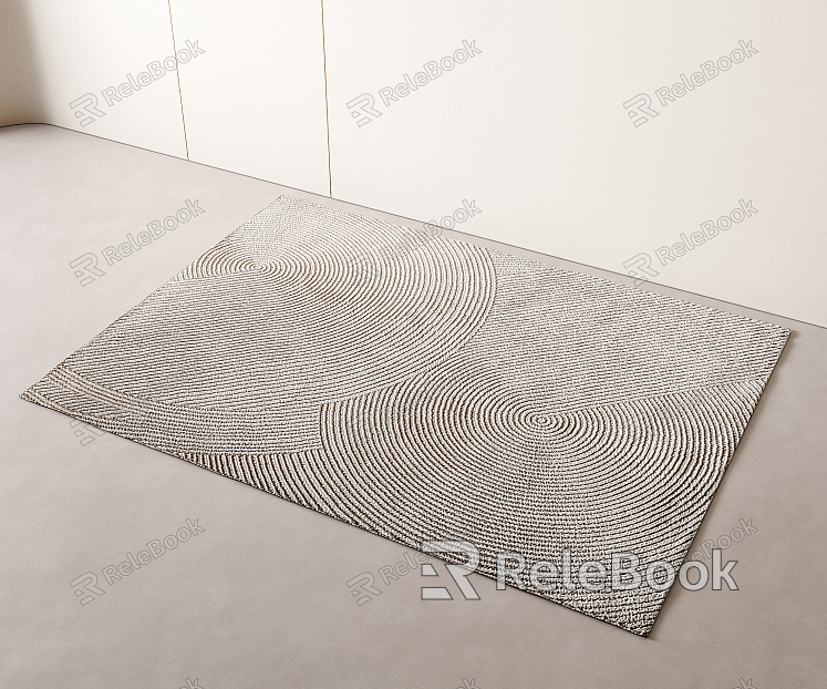 Modern Square Carpet Carpet model