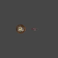 Weapon Sword and scabbard 3d model