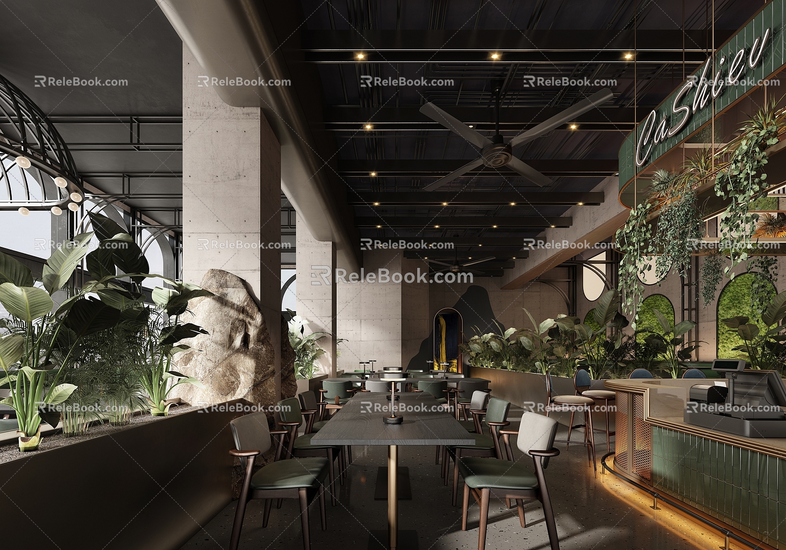 Music Restaurant 3d model