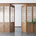 Chinese Screen Partition 3d model
