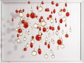 Modern Chandelier Decorative Crystal Chandelier 3d model