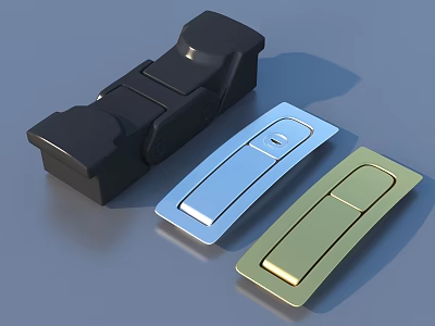 Metal clip hinge 3d model Metal clip hinge 3d model