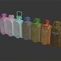 Row Of Timeless 1L Metal Daily Electrical Appliances In Various Colors