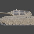 World War II Heavy Tank 3d model