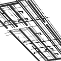 Ceiling Structure Design With Metal Frame Keel Support And Installation Components