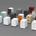 Stylish Bookcases in Various Colors and Different Styles with Multiple Storage Drawers