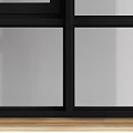 Modern Casement Window With Sleek Frame And Clear Glass For Contemporary Home Interior