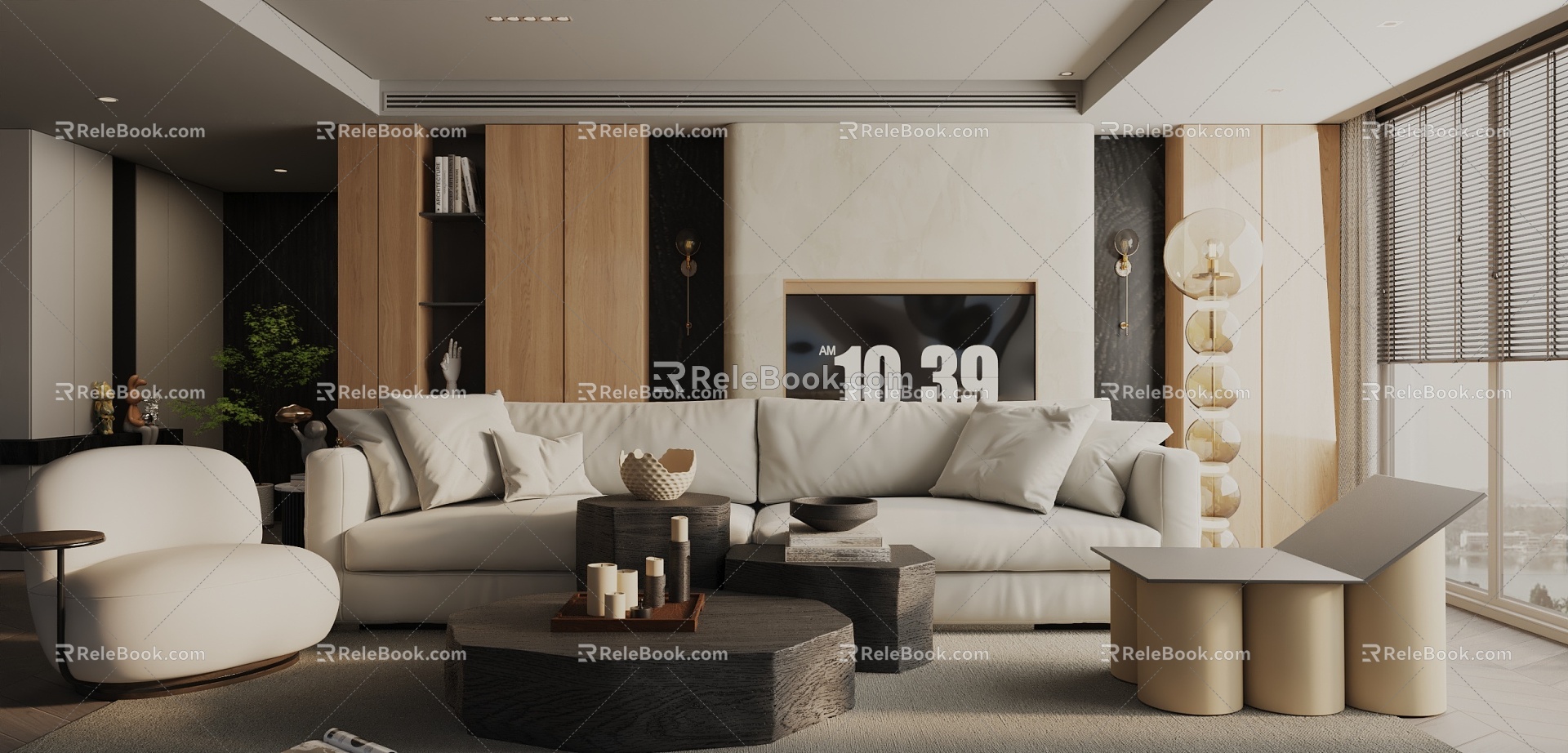 Living room 3d model