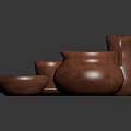 Rustic Ceramic Dining Set Including Cup Plate Jug Bowl And Saucer