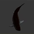 Realistic Shark With Open Mouth Gray Body Red Interior And Dark Fins On Gray Background