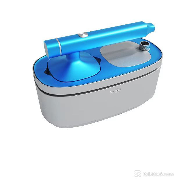 Tineco Portable Handheld Vacuum Cleaner With Blue And Silver Design 3d model 