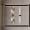 Minimalist Wall Lamp Linear Wall Lamp Minimalist Strip Wall Lamp Wall Washer Indoor Metal Wall Lamp 3d model