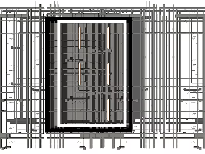 Building Construction Pipeline System Layout With Steel Framework Structure 3d model