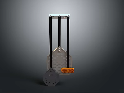 Kitchenware Rice Shovel Kitchen Items Kitchen Supplies Cooking Supplies Stainless Steel Kitchenware Household Supplies 3d model