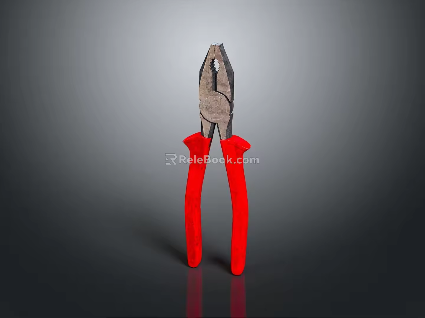 Pipe pliers vise bench vise wrench tool hardware tool processing tool furniture 3d model