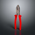 Pipe pliers vise bench vise wrench tool hardware tool processing tool furniture 3d model
