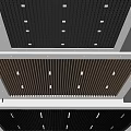 Suspend ceiling Aluminum square ceiling grid Suspend ceiling square ceiling 3d model