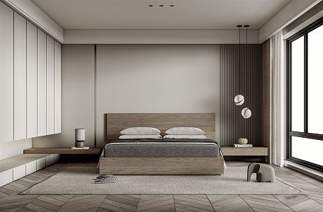 Modern Bedroom 3d model