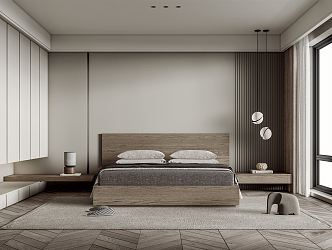 Modern Bedroom 3d model