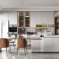 Modern Restaurant 3d model