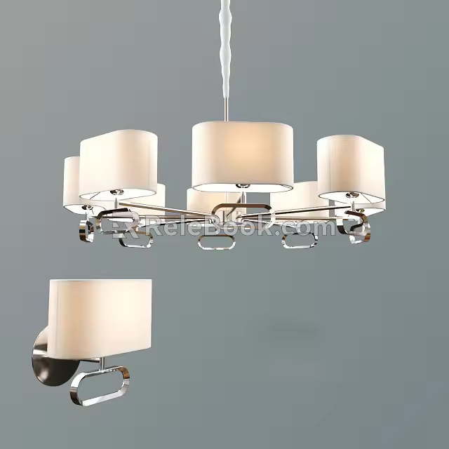Lamp combination 3d model