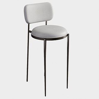 Banqueta Sampa Bar Chair 3d model