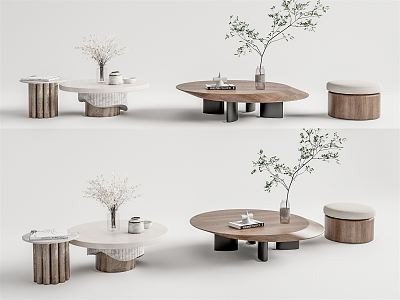 Modern coffee table 3d model