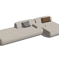 Modern Multiplayer Sofa 3d model
