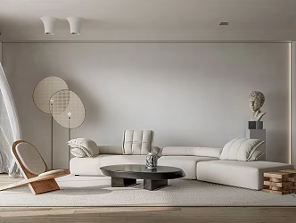 The Silent Living Room 3d model
