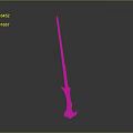Scepter Ancient Scepter Cane Ancient Scepter Magic Scepter Metal Scepter Classical Scepter Magic Scepter 3d model