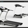 High Quality Sports Equipment Treadmills with Digital Display and Modern Black Silver Running Belt