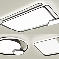 modern ceiling lamp 3d model