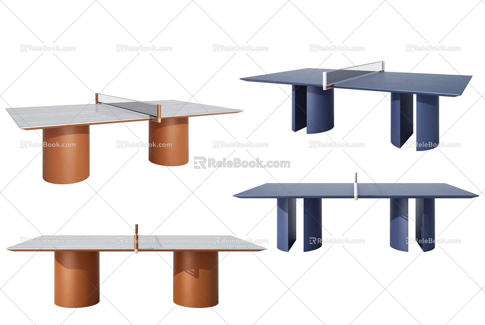 Table Tennis Table Table Tennis Room Appliances 3d model