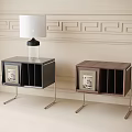 Modern bedside table 3d model
