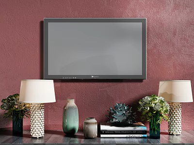 Light Luxury Ornaments Combination Jewelry Combination 3d model