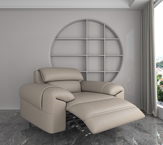 Single sofa 3d model