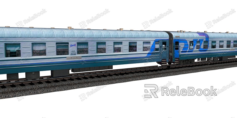 track subway car train carriage rail car rail blue leather train rail train model